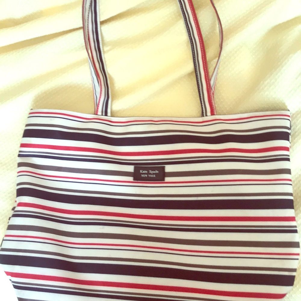 Kate Spade tote bag (colorful striped)